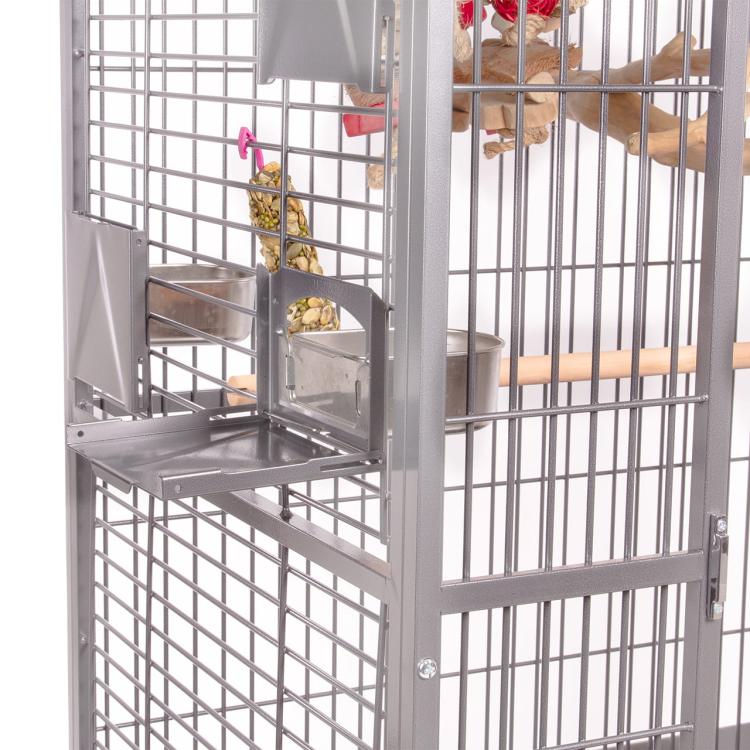 Klece pro papoušky Montana Hacienda Dome světlá od ParrotPlanet.cz