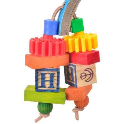 Závěsné kostky – fenomenální hračka pro střední a velké papoušky od ParrotPlanet.cz