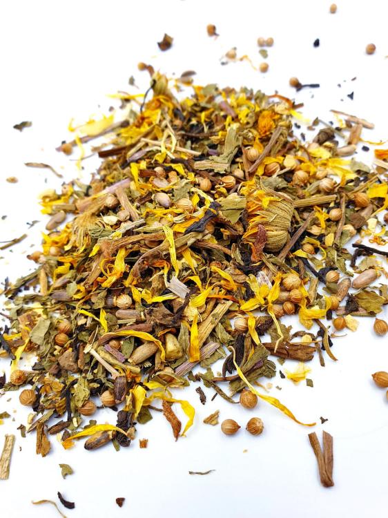 Polly's Natural Golden Blossom Organic - Bylinný čaj pro papoušky 100 g od ParrotPlanet.cz