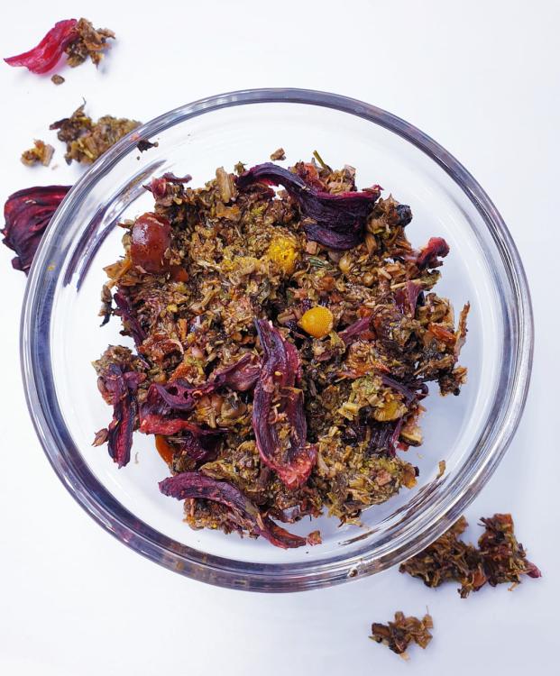 Polly's Nature Boost – Organický čaj pro papoušky 50 g od ParrotPlanet.cz