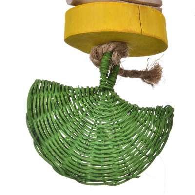 ZioMuś - 3D postavička ze stromu Java pro velké papoušky od ParrotPlanet.cz