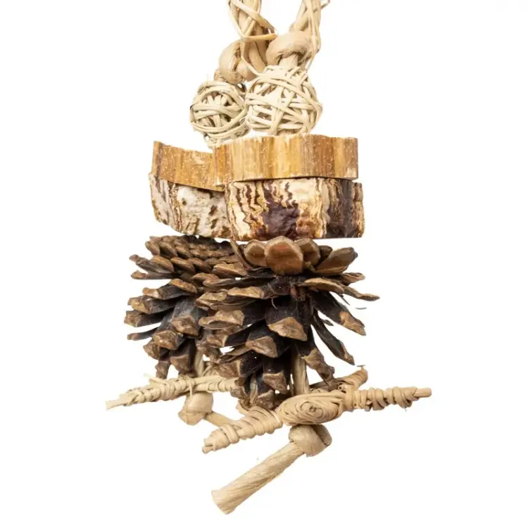 Dvojitá šiška  – hračka pro všechny papoušky od ParrotPlanet.cz