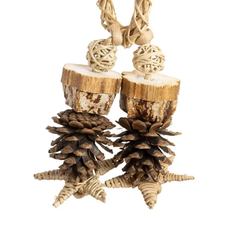 Dvojitá šiška  – hračka pro všechny papoušky od ParrotPlanet.cz