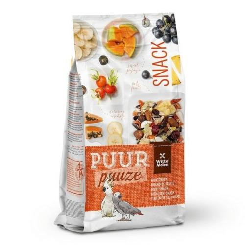 WITTE MOLEN PUUR PAUZE SNACK MUESLI FRUIT  | krmivo určené pro nimfy, kakadu a jiné australské papoušky 750 g od ParrotPlanet.cz