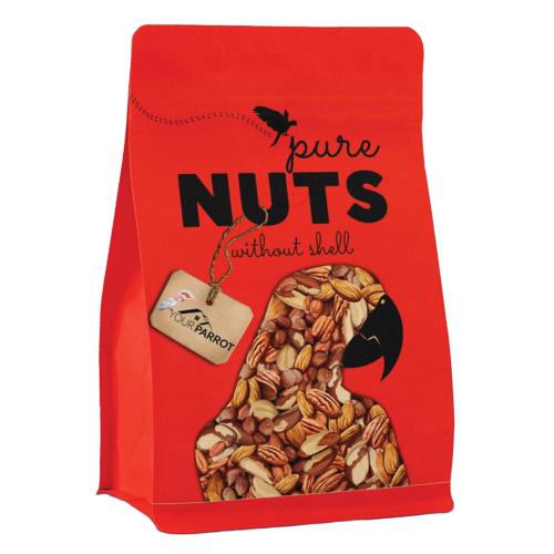 Your Parrot Wild Nuts No Shells Parrot Treat  -  ořechová směs bez skořápek pro střední a velké papoušky 1 kg od ParrotPlanet.cz