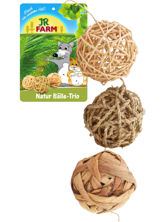 JR FARM Trio Balls - hračka pro všechny papoušky od ParrotPlanet.cz