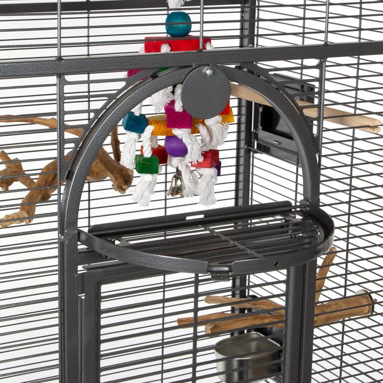 Klece pro papoušky Montana Madeira II tmavá od ParrotPlanet.cz