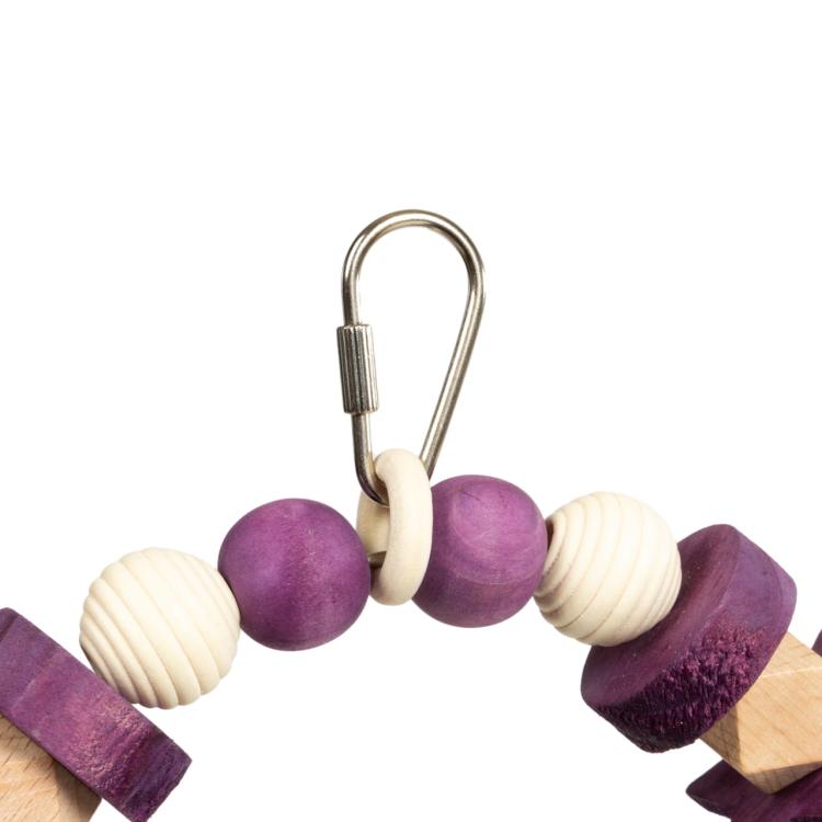 Lawendowa Huśtawka - dla Levandulová houpačka – pro střední a malé papoušky 15 x 19 x 5 cm od ParrotPlanet.cz i małych papug 15 x 19 x 5 cm od ParrotPlanet.pl