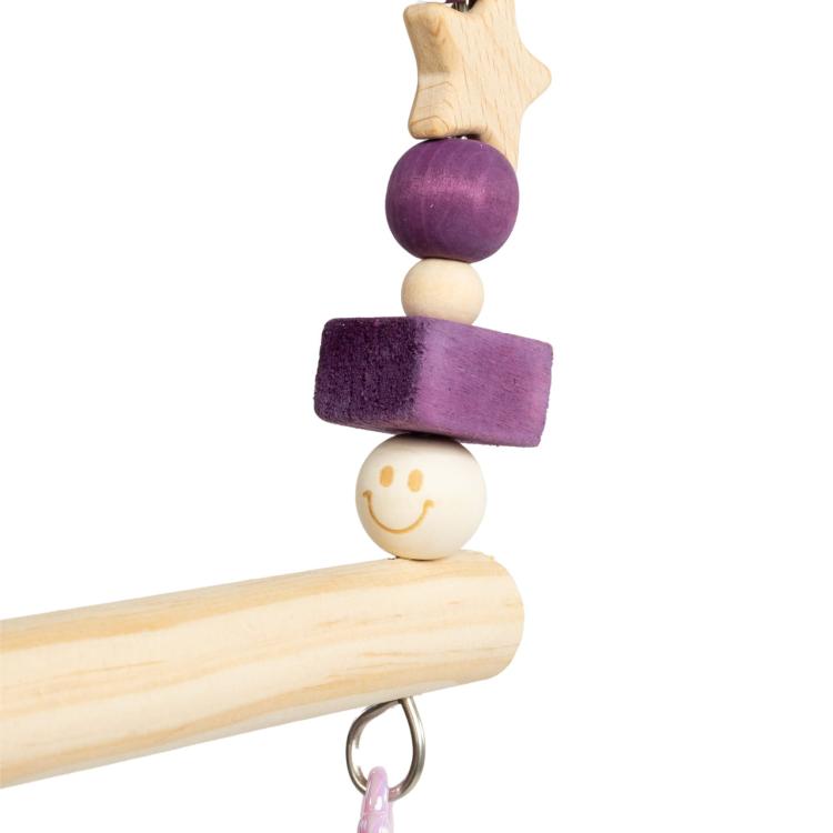 Levandulová houpačka – pro střední a malé papoušky 15 x 19 x 5 cm od ParrotPlanet.cz