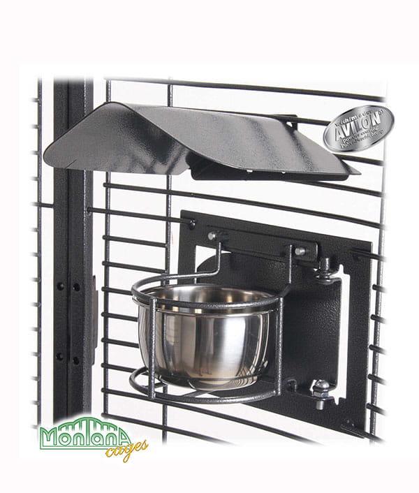 Kryty MONTANA – Kryty mís před výkaly a jinými nečistotami 4 ks – tmavé, velikost L od ParrotPlanet.cz