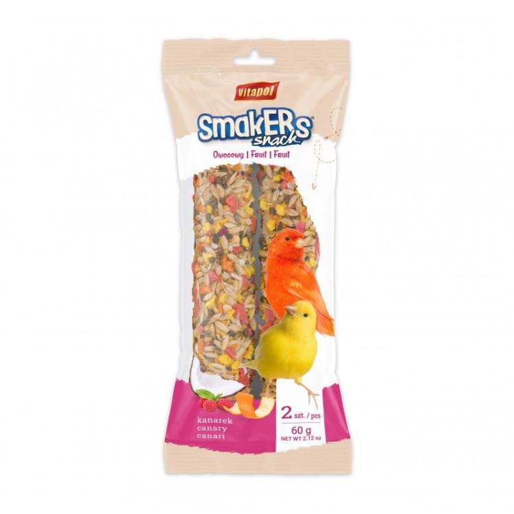 Vitapol - Ovocné pamlsky pro kanárky v fólii - 2 ks - 60 g  od ParrotPlanet.cz