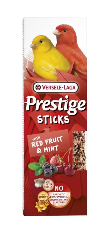 Versele Laga Prestige Sticks Canaries with Red Fruits &amp; Mint 60 g – tyčinky s červeným ovocem a mátou pro kanárky od ParrotPlanet.cz