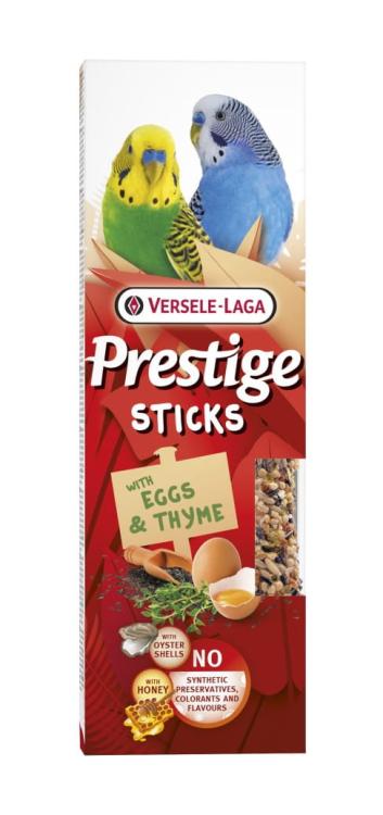 Versele Laga - Prestige Sticks Small Parakeets with Eggs &amp; Thyme 60 g - tyčinky s vejcem a tymiánem pro malé papoušky od ParrotPlanet.cz