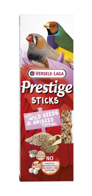 VERSELE LAGA - Prestige Sticks Small Passerines with Wild Seeds &amp; Aniseed topping 60 g - tyčinky s posypem z divokých semen a anýzem pro malé pěvce od ParrotPlanet.cz