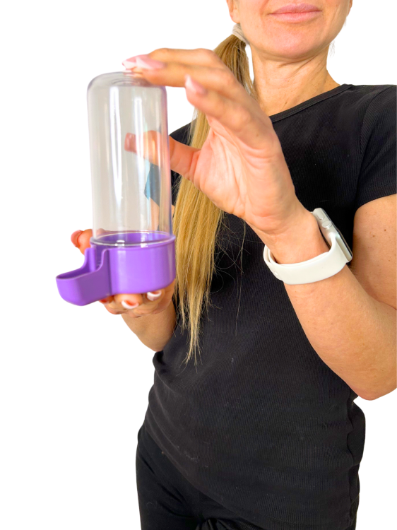 Napáječka, ANTIBAKTERIÁLNÍ napáječka na vodu pro papoušky a jiné ptáky, průhledná, 200 ml od ParrotPlanet.cz