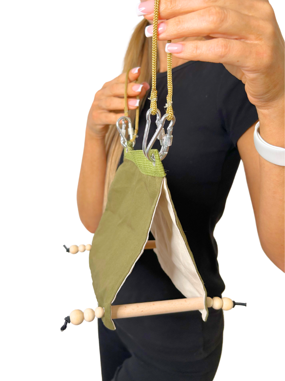 Jeskyně DUO s tyčí rozm M - Stan pro střední a menší papoušky od ParrotPlanet.cz