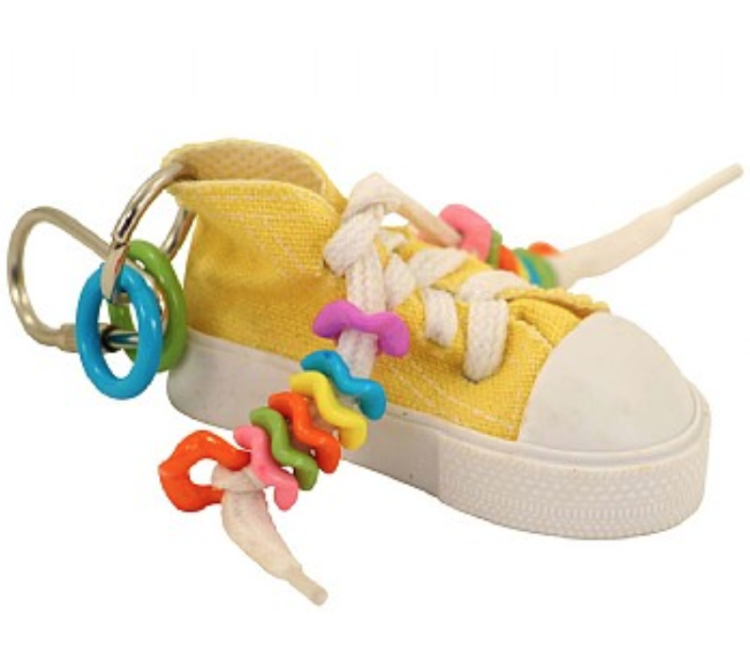 Závěsný teniska | kultovní hračka pro malé i velké od ParrotPlanet.cz