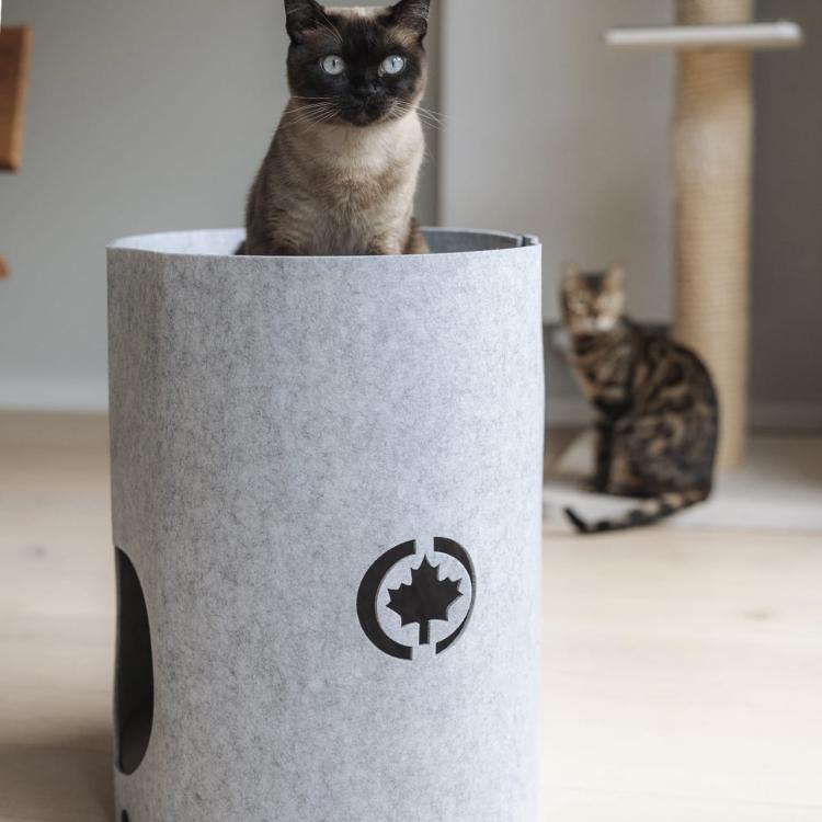Owen Tower | Lůžko pro kočky se škrabadlem | Pelíšek | Canadian Cat od ParrotPlanet.cz