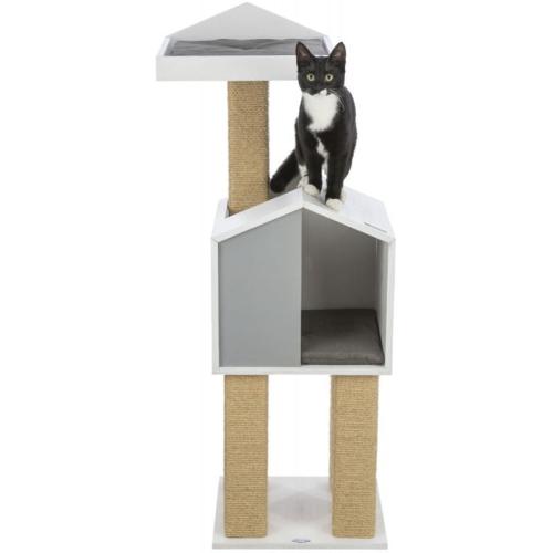 BE NORDIC Jonte | Stojící škrabadlo pro kočky Trixie | 115 cm | bílé/šedé od ParrotPlanet.cz
