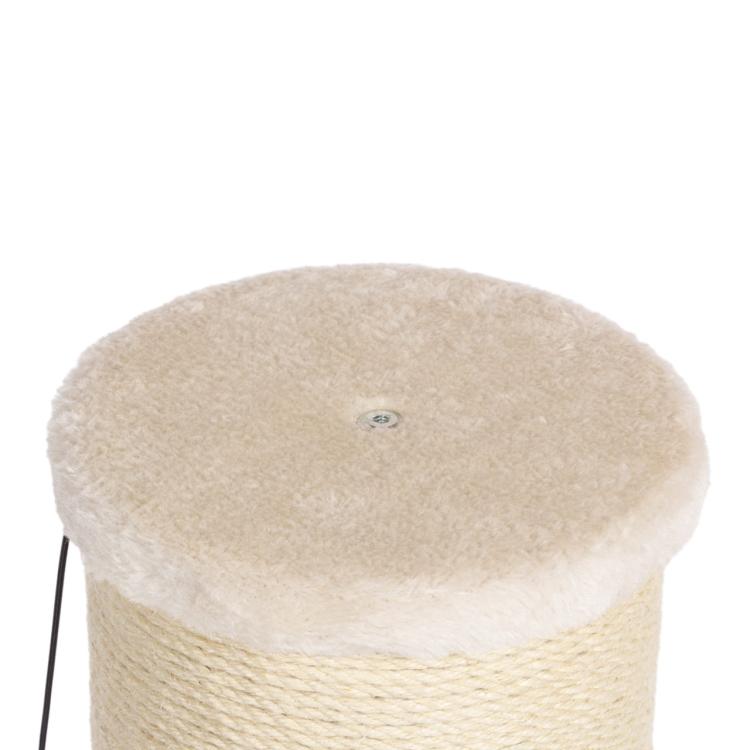 Carla | Škrabadlo, hřiště pro kočky | Canadian Cat | béžová | 40 x 40 x 86 cm od ParrotPlanet.cz