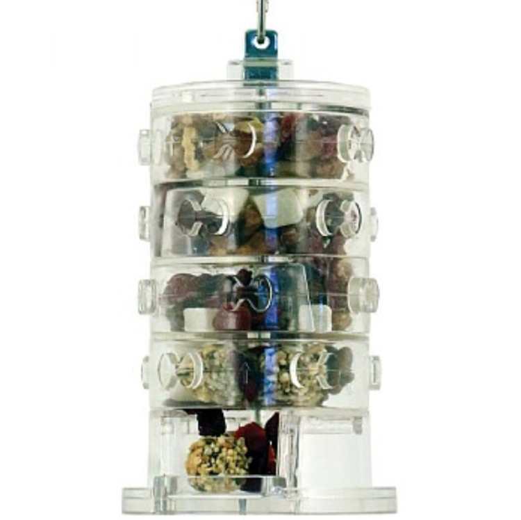 Kola štěstí – interaktivní hračka pro papoušky od ParrotPlanet.cz