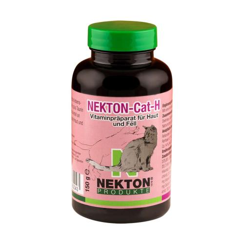 NEKTON Cat H – vitamíny pro zlepšení kůže a srsti všech koček 150 g od ParrotPlanet.cz