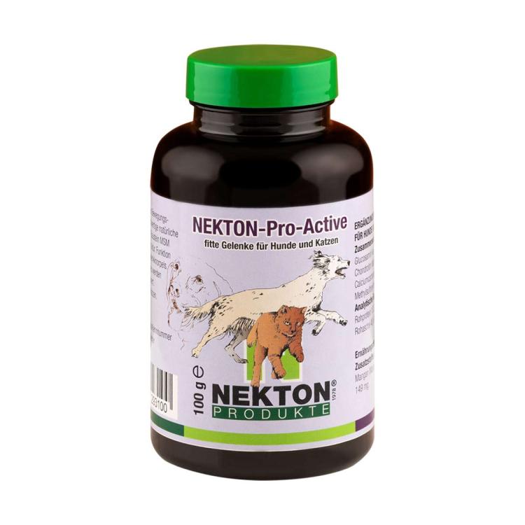 NEKTON Pro-Active - Doplněk stravy podporující pohybový aparát psů a koček 100 g od ParrotPlanet.cz