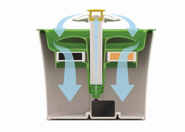 Fontána pro kočky s napáječem Catit Senses 2.0 Flower Fountain od ParrotPlanet.cz
