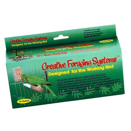 Náhradní vložky do krmítka – Creative Foraging – Small od ParrotPlanet.cz