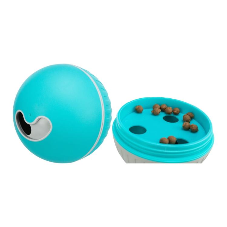 Míček na pamlsky pro psy – modrý, 7,5 cm  od ParrotPlanet.cz