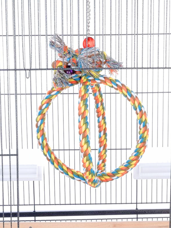 Houpačka Papouščí planeta – pro střední a malé papoušky od ParrotPlanet.cz