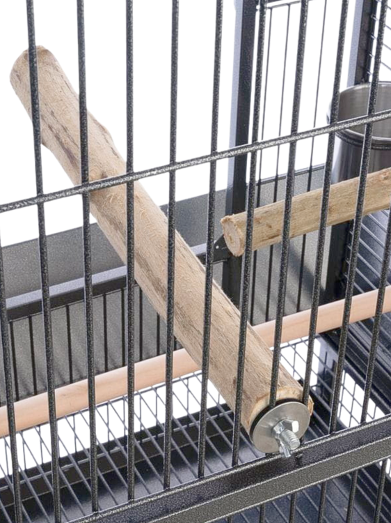 Dřevěná tyč pro papoušky z vrby – velikost L – průměr cca 3–4 cm, délka cca 30 cm od ParrotPlanet.cz