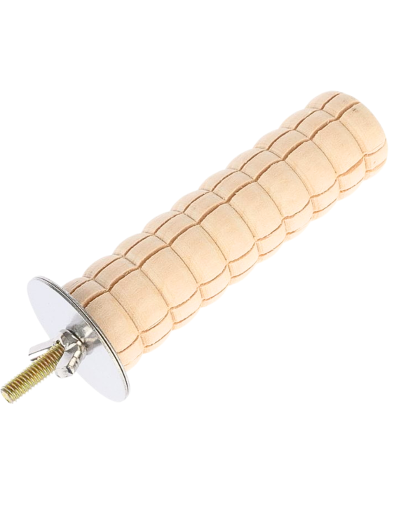 Dřevěná tyčinka pro malé papoušky s výstupky – stabilní a bezpečná  od ParrotPlanet.cz