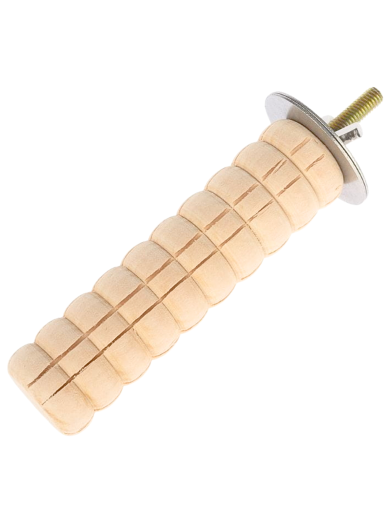 Dřevěná tyčinka pro malé papoušky s výstupky – stabilní a bezpečná  od ParrotPlanet.cz