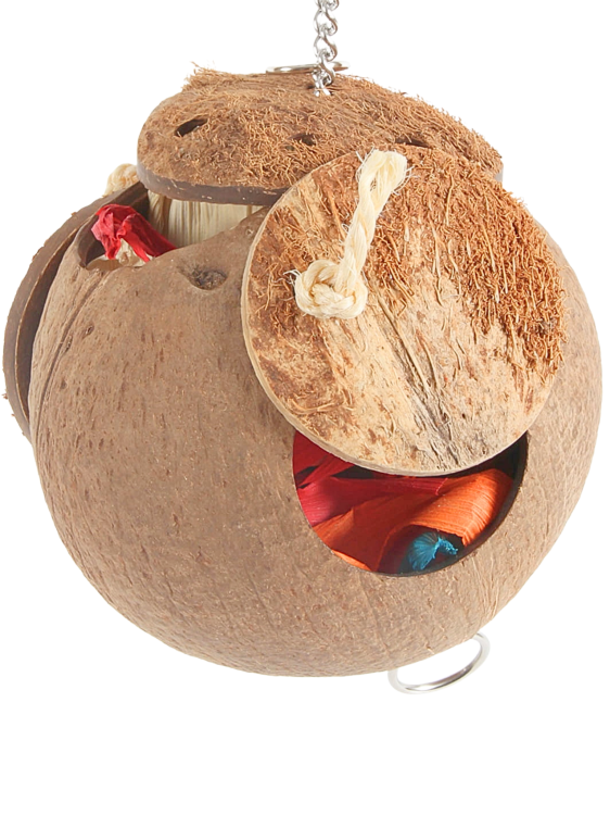 CoCo Loco | Kokosová přírodní hračka pro papouškyod ParrotPlanet.cz