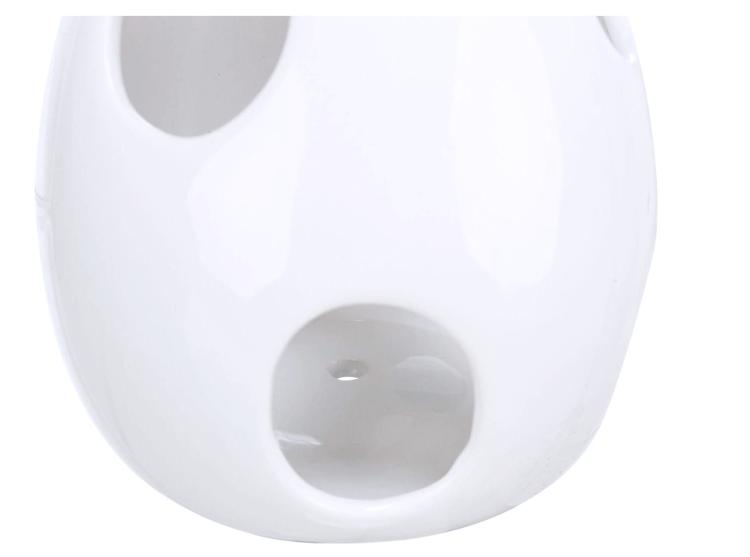 Keramický podavač na materiál do hnízda – bílý pro vlnkované papoušky od ParrotPlanet.cz