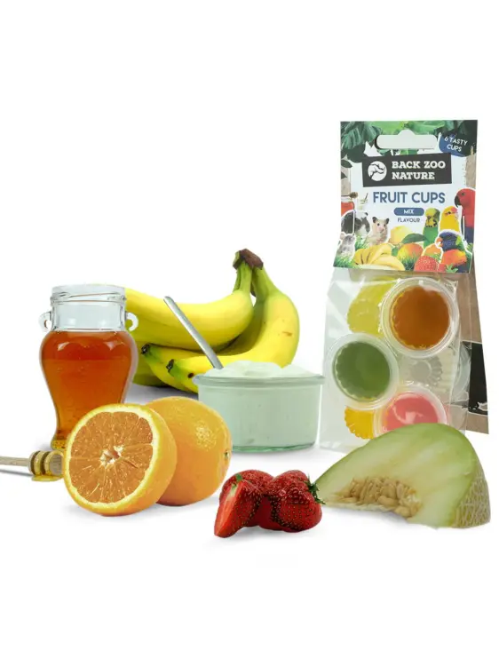 Želé pro papoušky – mix příchutí, 6 ks ParrotPlanet.cz