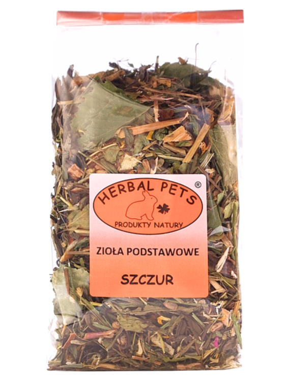 Základní bylinky pro krysy – přírodní podpora zdraví a vitality 100 g od ParrotPlanet.cz