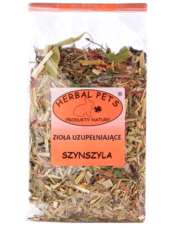 Doplňkové bylinky pro chinchilly – přírodní péče o zdraví vašeho mazlíčka 100 g od ParrotPlanet.cz