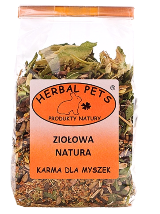 Bylinná příroda – Krmivo pro myši – Přírodní směs podporující zdraví a vitalitu 150 g od ParrotPlanet.cz