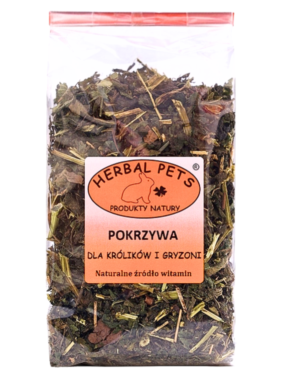 Kopřiva pro králíky a hlodavce – přírodní síla a zdraví 70 g od ParrotPlanet.cz