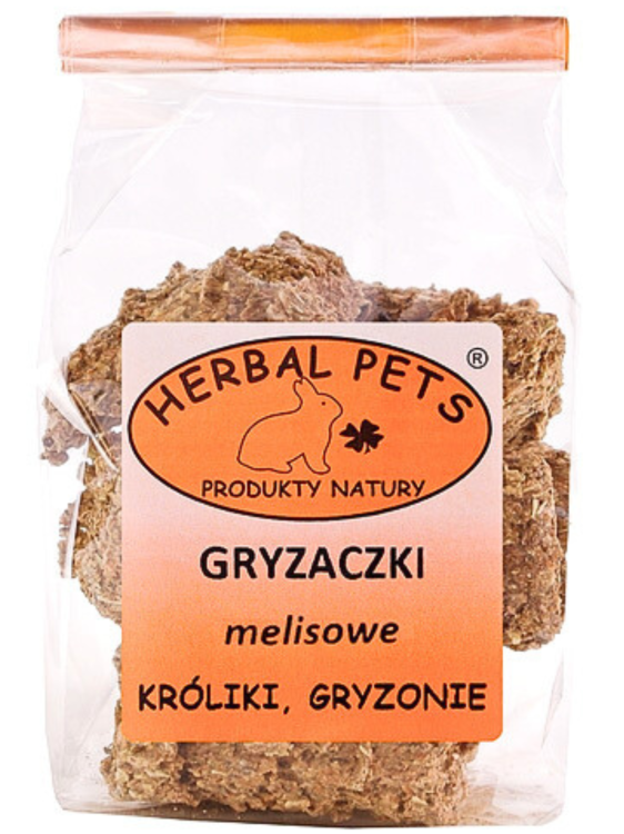 Melisové kousátka pro králíky a hlodavce – přírodní podpora zdraví vašeho mazlíčka 140 g od ParrotPlanet.cz