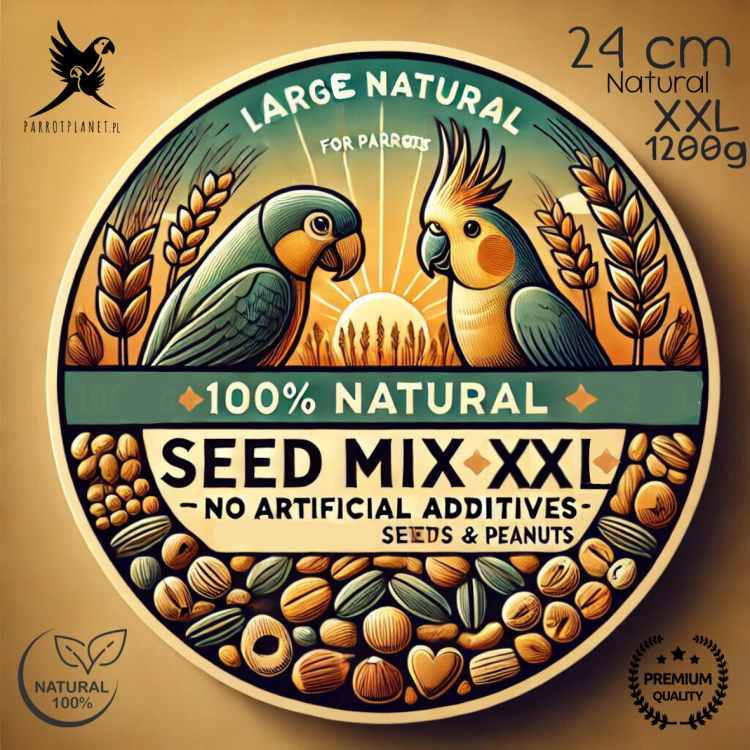 Parrot Planet - GIANT RING  - 1,2 kg - pamlsek pro všechny papoušky od ParrotPlanet.cz