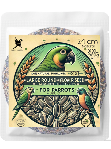 Parrot Planet - GIANT RUSTICAL RING  - 0,9 kg - pamlsek pro všechny papoušky  od ParrotPlanet.cz