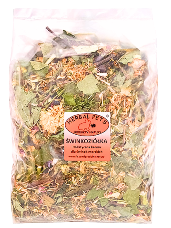 Bylinky pro morče – přírodní směs bylin a ovoce s vitamínem C pro zdraví vašeho morčete 800 g od ParrotPlanet.cz