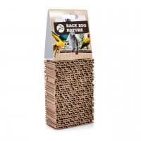 Kartonová SKRYTÁ SKŘÍŇKA – hračka na kousání a krmení pro všechny papoušky od ParrotPlanet.cz