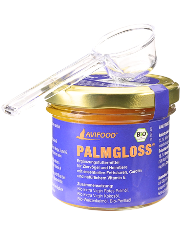 Palmgloss - směs organických olejů pro ptáky 100 ml od ParrotPlanet.cz