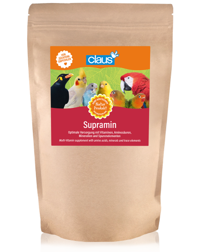 Claus Supramin – vitamínový přípravek pro papoušky 500 g od ParrotPlanet.cz