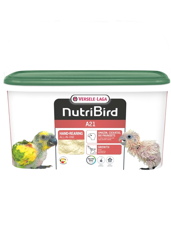 Versele Laga NutriBird A21 3 kg – krmivo pro odchov mláďat (21 % bílkovin) od ParrotPlanet.cz