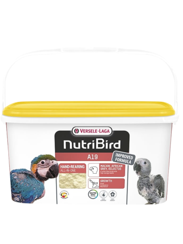 Versele Laga NutriBird A19 3 kg – krmivo pro odchov mláďat (19 % bílkovin) od ParrotPlanet.cz